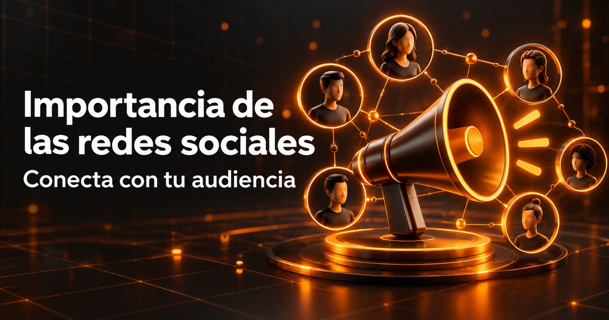 Importancia de las redes sociales: comunidad de perfiles conectados y megáfono digital