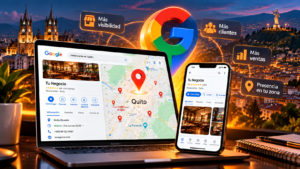 Google Mi Negocio Ecuador y Google Maps para aumentar la visibilidad de negocios locales