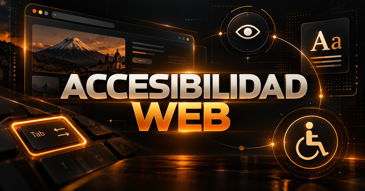Accesibilidad web para negocios en Ecuador