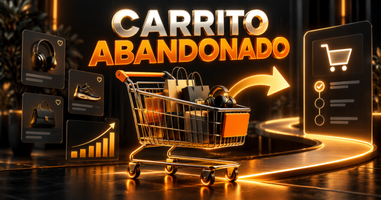 Carrito abandonado en una tienda online