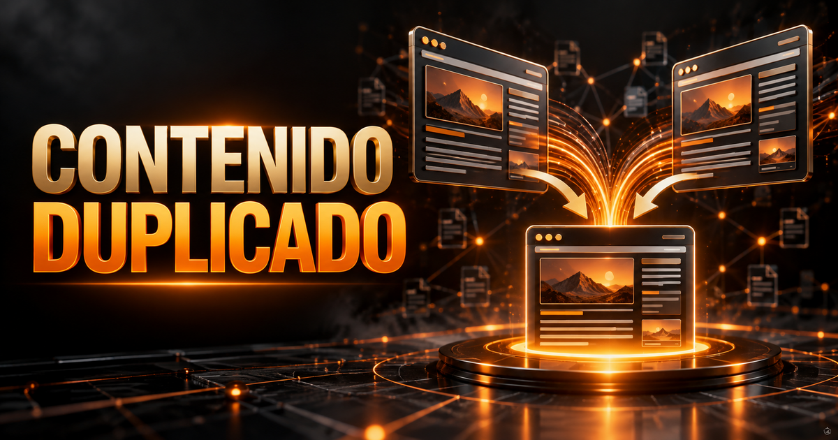 Contenido duplicado en sitios web de negocios