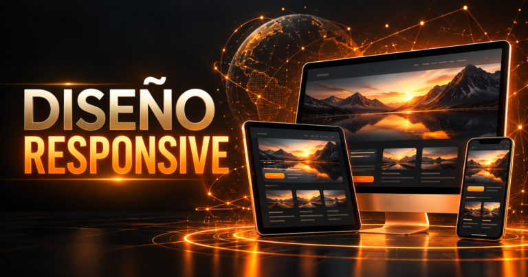 Diseño responsive para sitios web en celulares y computadoras