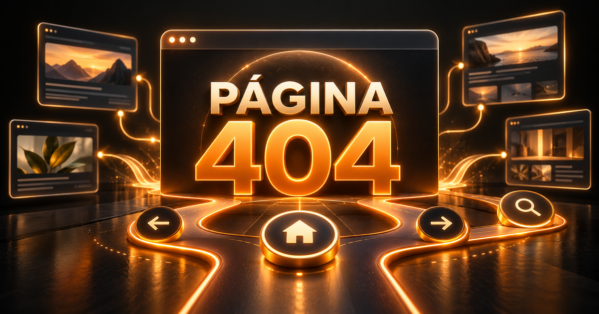 Página 404 personalizada para un sitio web